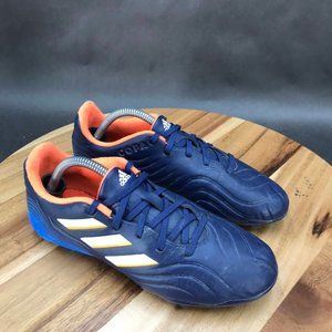 Adidas Kids Soccer Cleats - Navy Blue and Orange